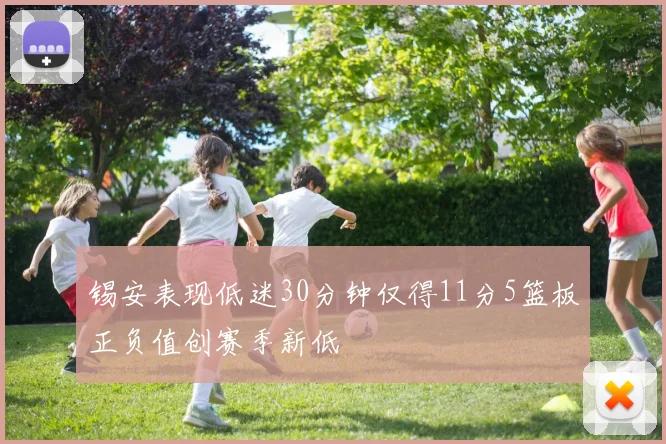 锡安表现低迷30分钟仅得11分5篮板正负值创赛季新低