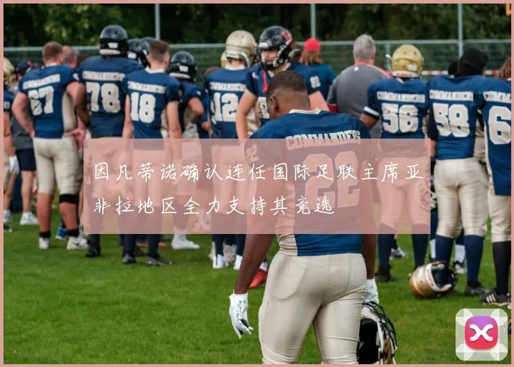 因凡蒂诺确认连任国际足联主席亚非拉地区全力支持其竞选